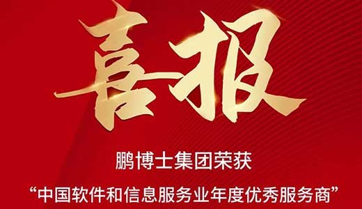 鹏博士集团荣获“2021中国软件和信息服务业年度优秀服务商”
